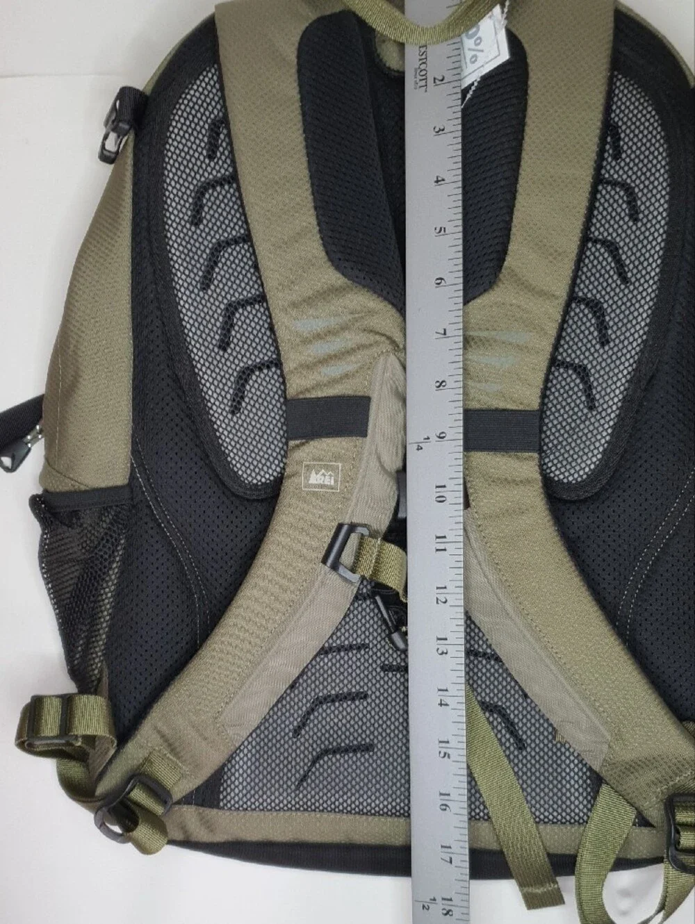 REI Olive Green and Black Men's Hiking Backpack